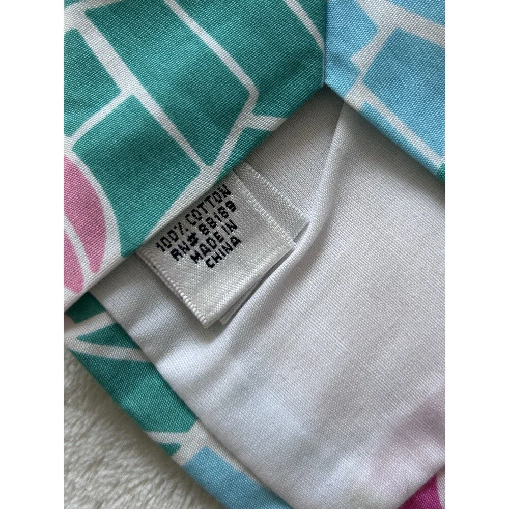 Lilly Pulitzer Necktie Mens Colorful Print Mosaic Pastel Colors